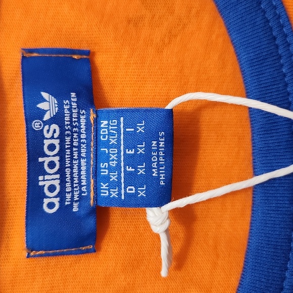 NWT Adidas Men's Orange and Blue Tank Top Size XL - Picture 2 of 7